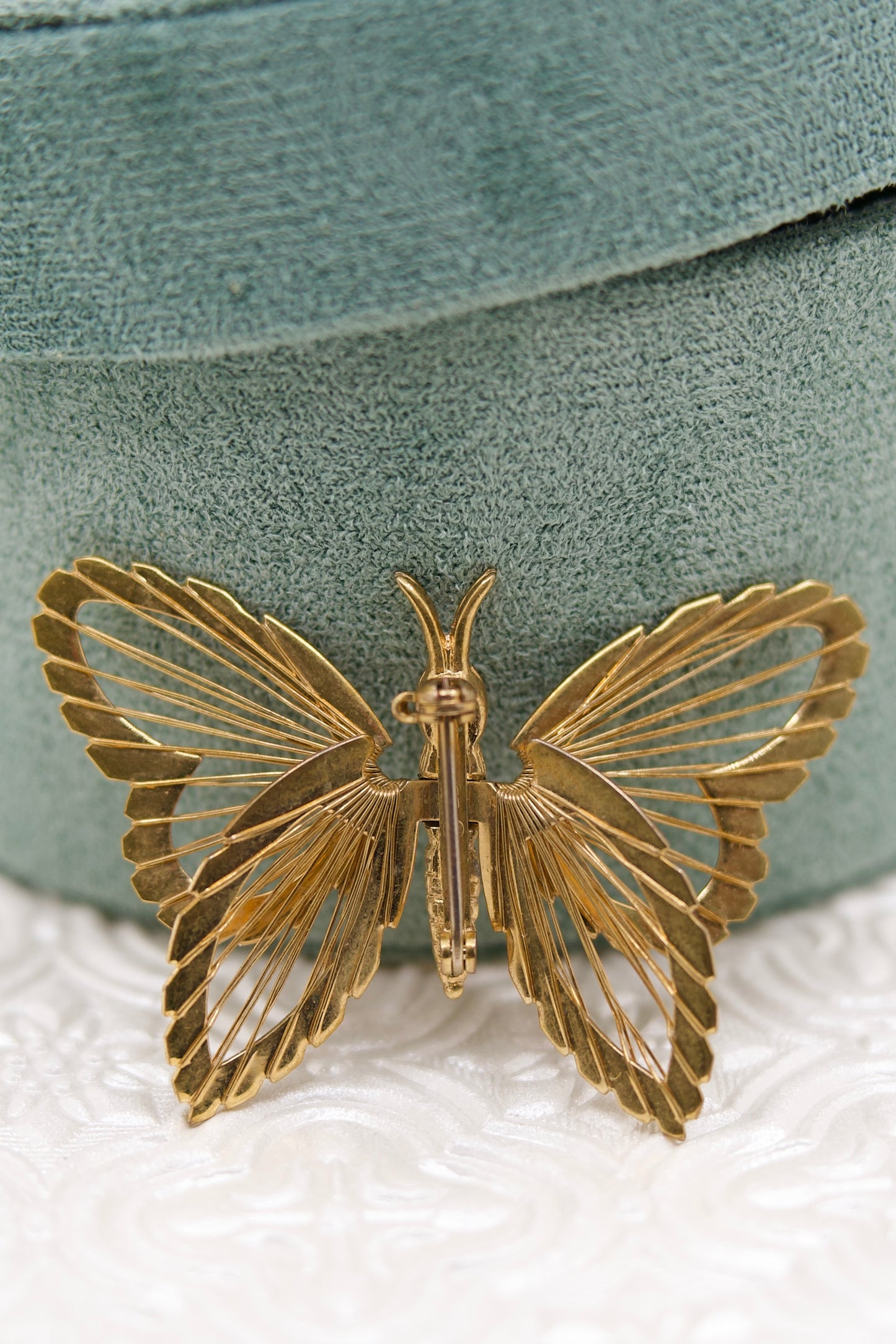 Vintage Monet Butterfly Brooch