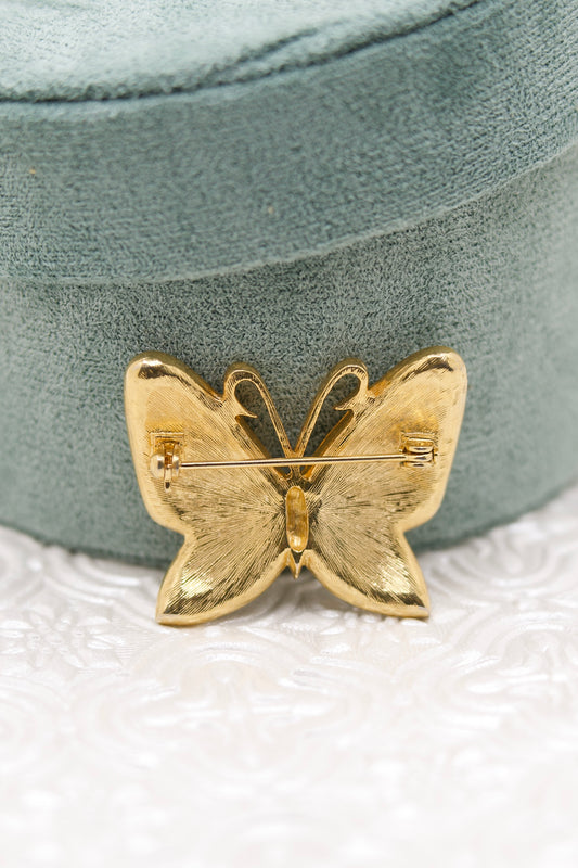 Vintage Butterfly Brooch