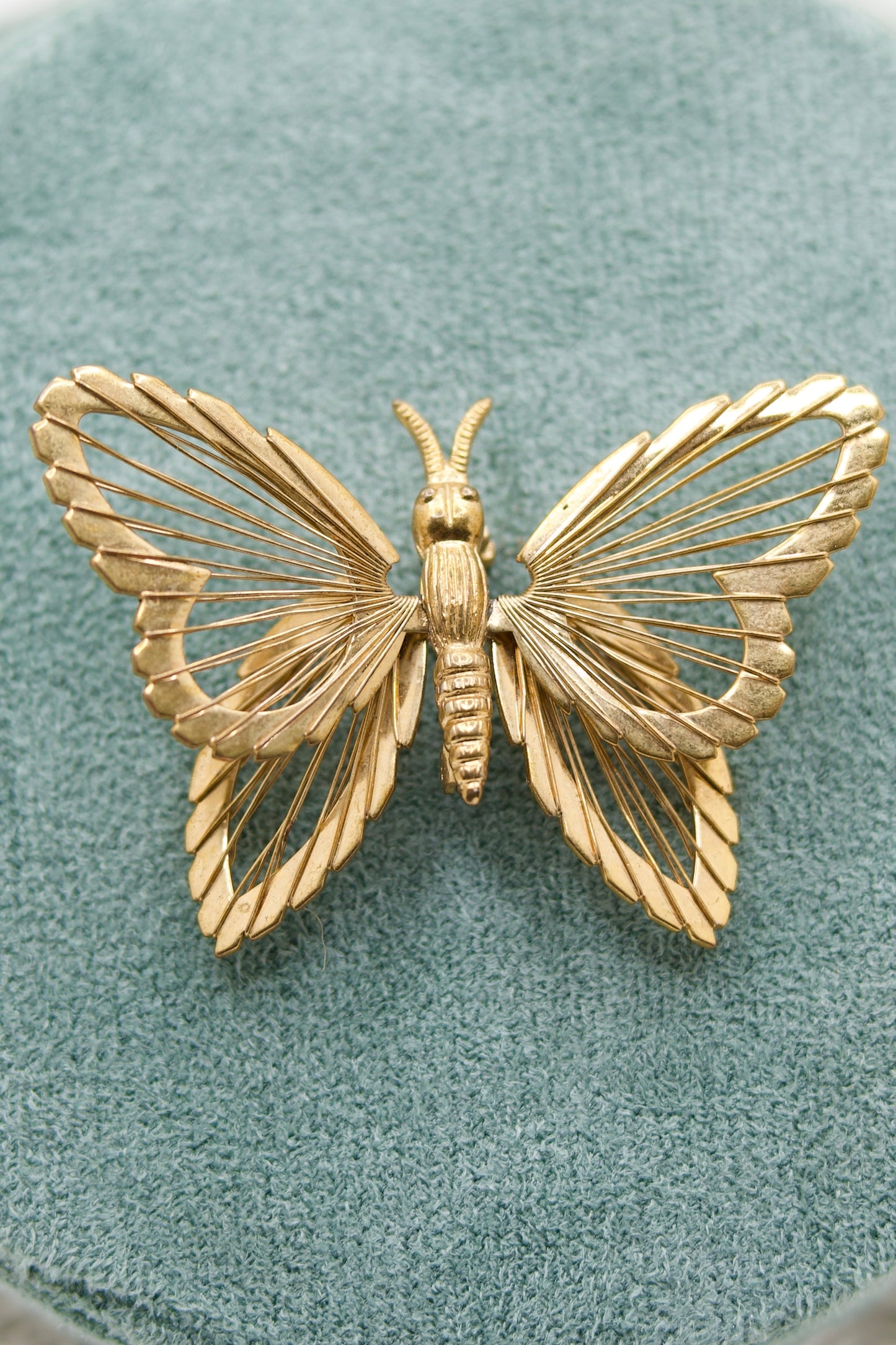 Vintage Monet Butterfly Brooch