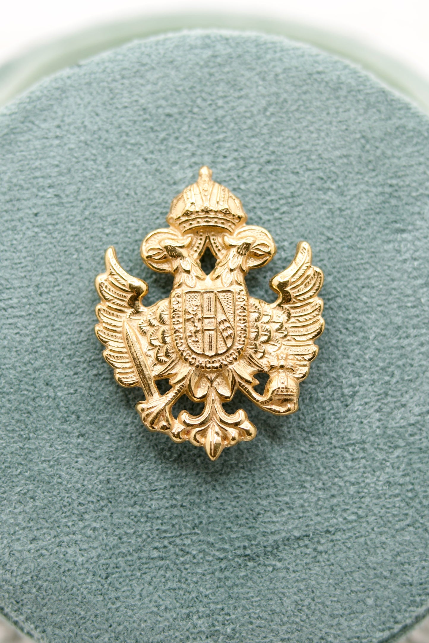 Vintage Eagle Brooch - Austro Hungarian Style