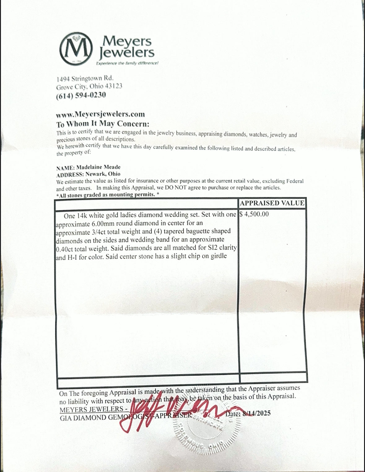 Vintage Diamond Wedding Set – 14k White Gold – 1.15ctw