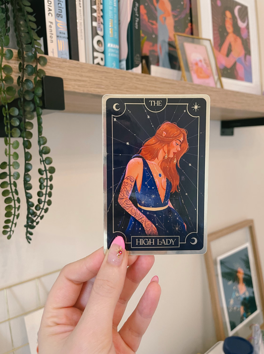 Feyre Tarot Card Sticker - ACOTAR