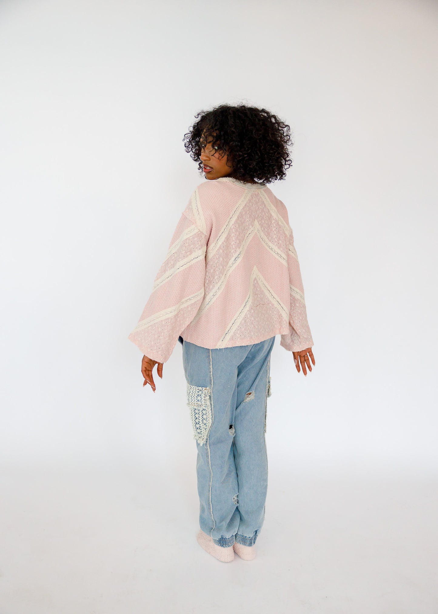 Ellie - Baby Pink Long Sleeve