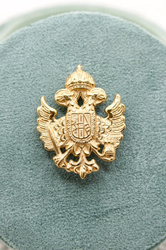 Vintage Eagle Brooch - Austro Hungarian Style