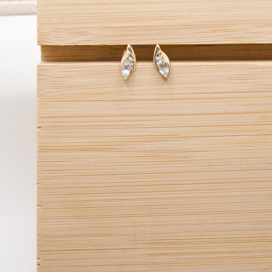 10K Gold Gemstone Earrings