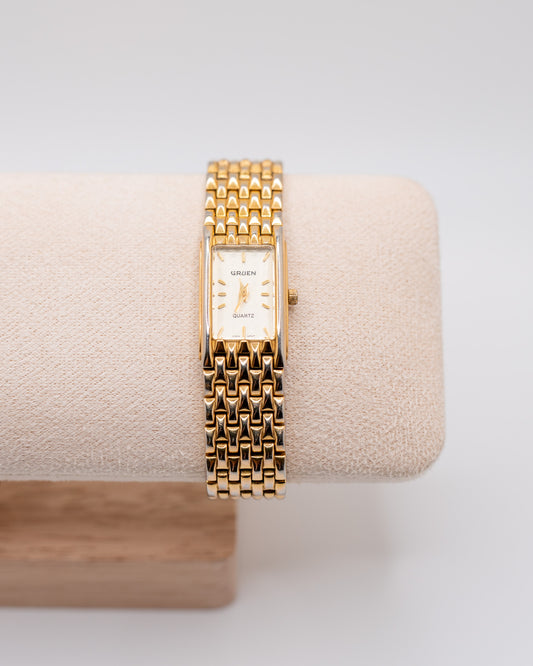 Gruen Gold Vintage Quartz Watch