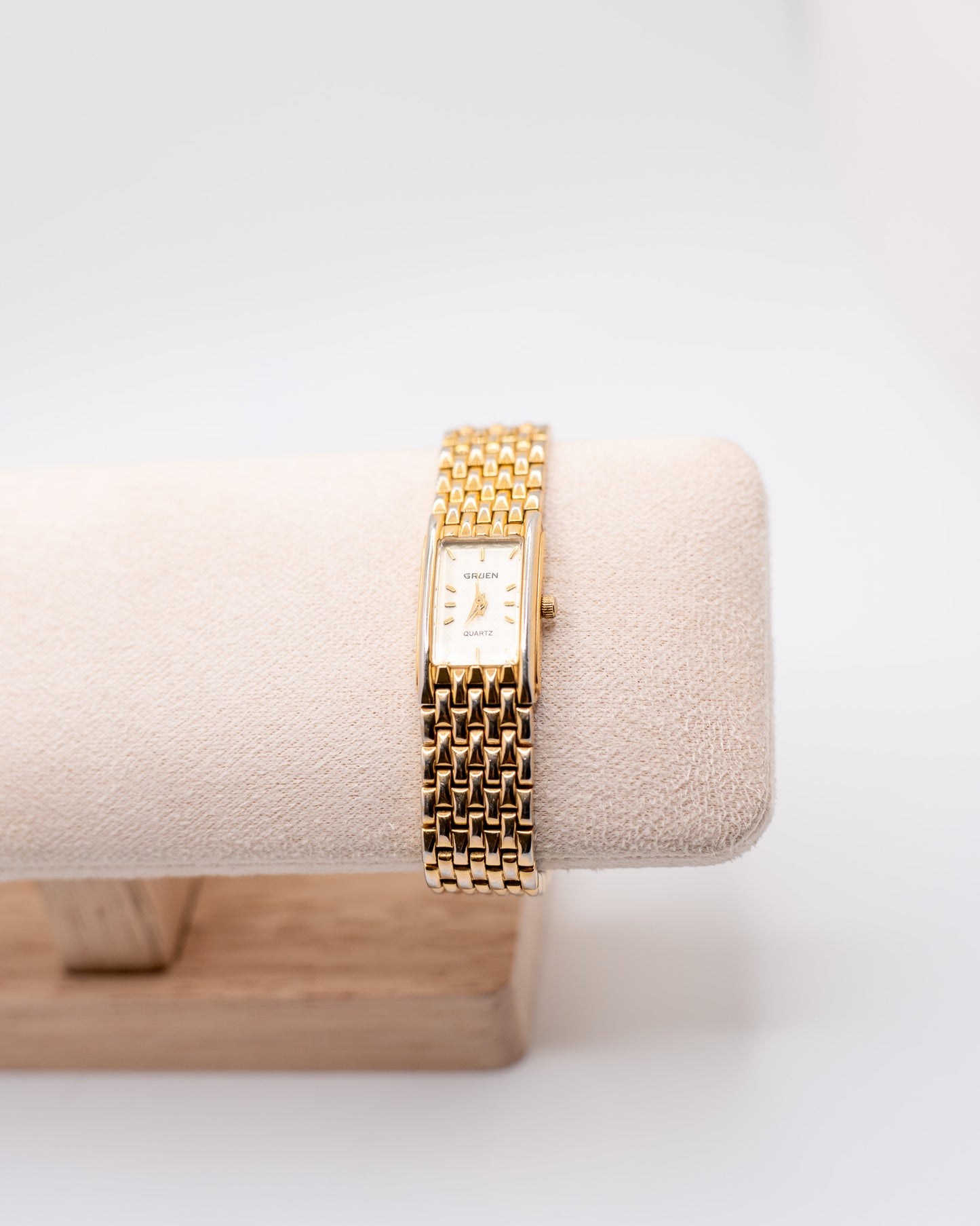 Gruen Gold Vintage Quartz Watch