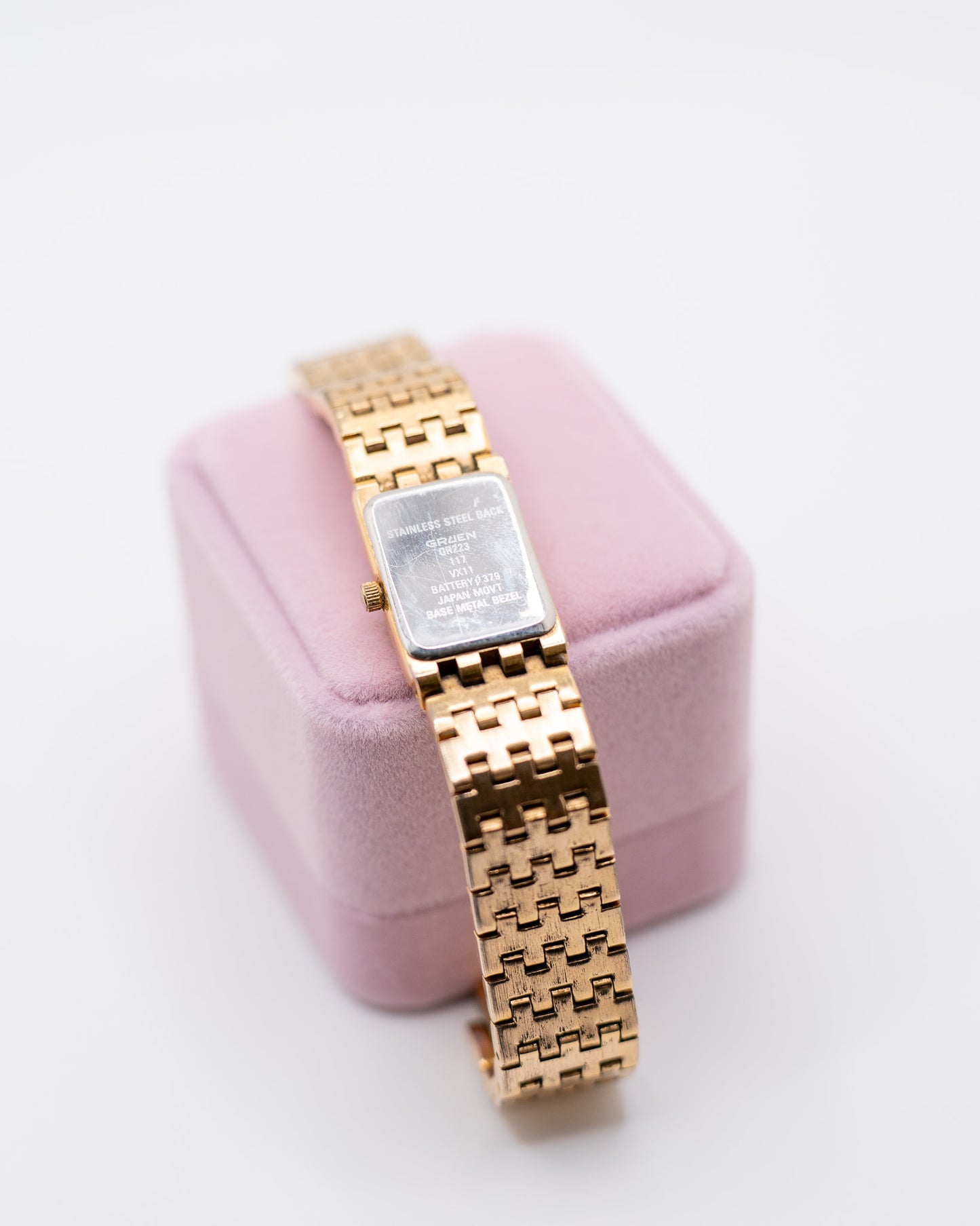 Gruen Gold Vintage Quartz Watch