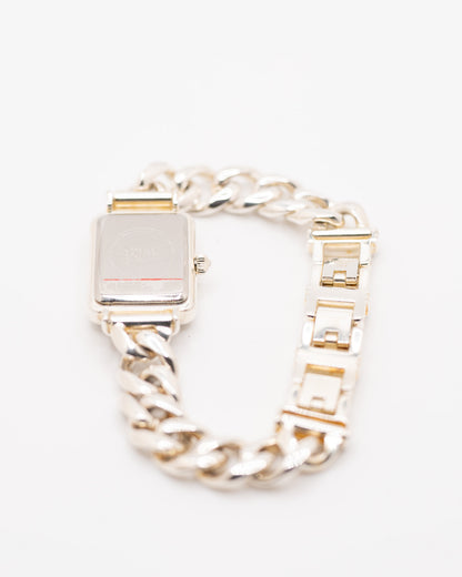 Ecclissi Mother of Pearl Face Watch - Sterling Silver Case