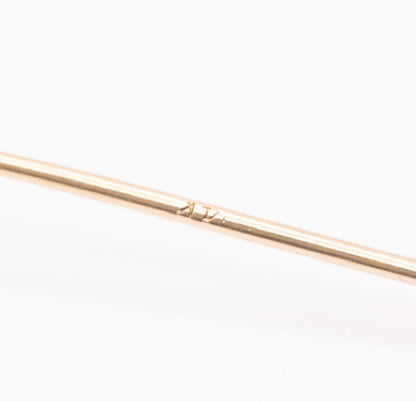 Antique Victorian Era 14K Claw Talon Stick Pin - One of Kind