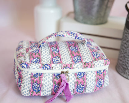Makeup Bag, Cosmetic Bag- Front
